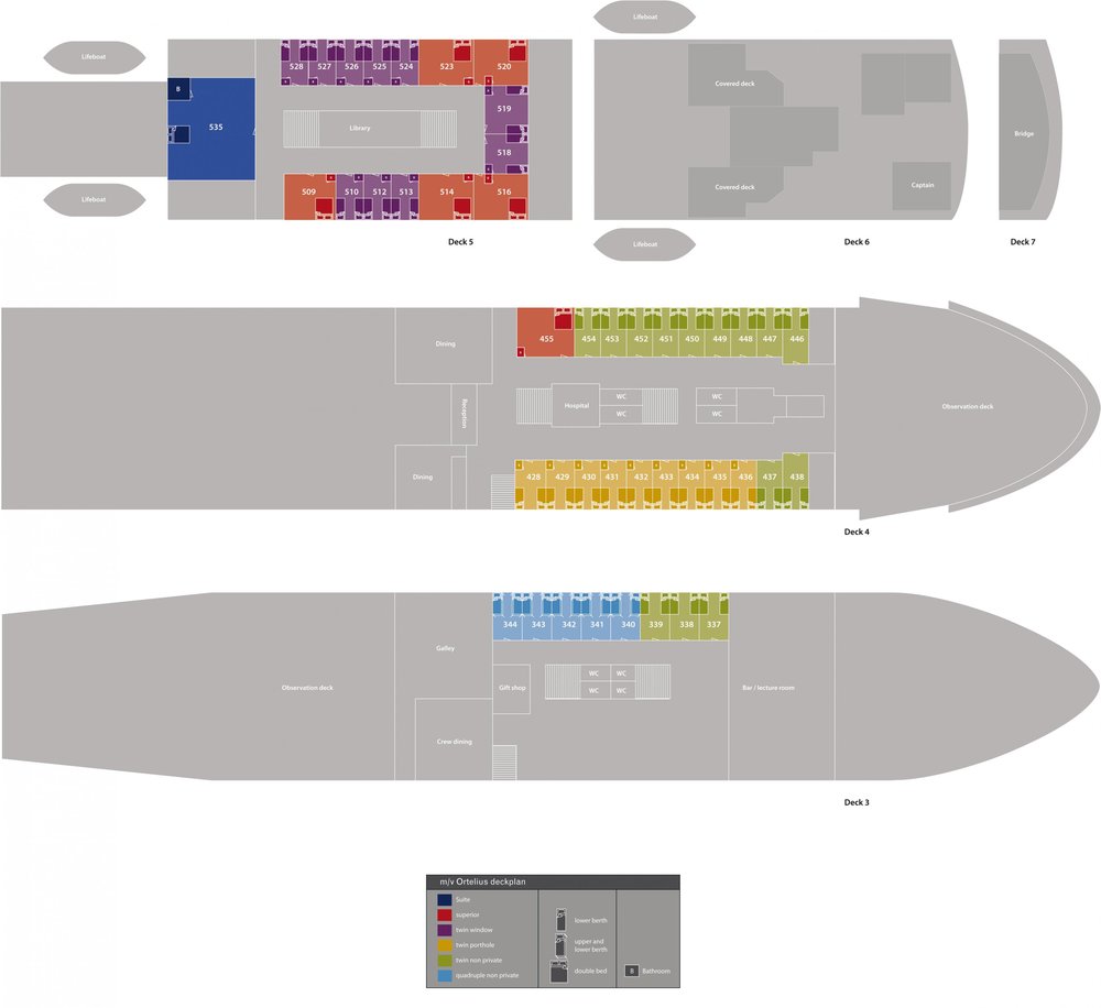 ship map dekplan