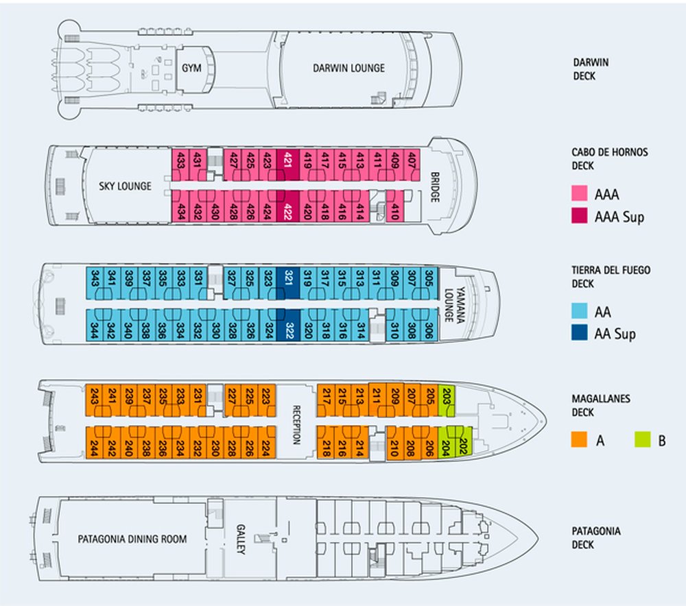 ship map dekplan