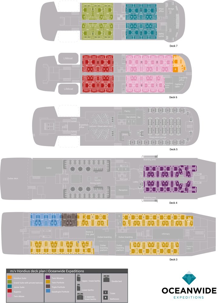 ship map dekplan