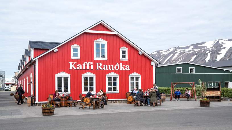 Café Raudka in Siglufjordur