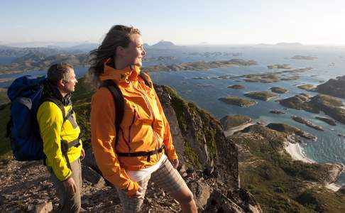 Rødøyløva berg, Helgeland