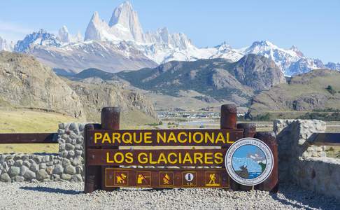 National Park Los Glaciares - Fitz Roy Mountains - Patagonia