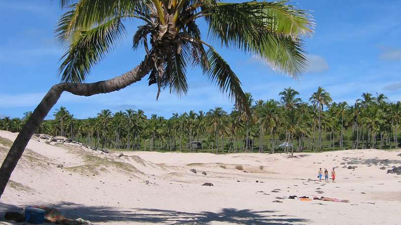 Anakena Beach, Paaseiland