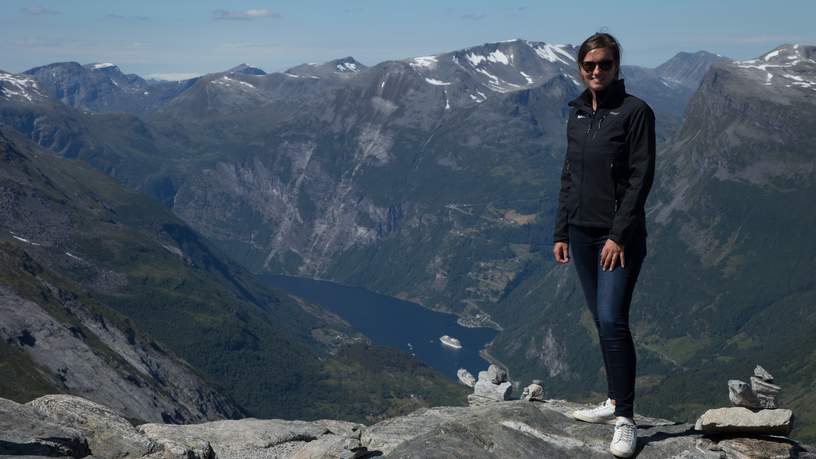 Het Geirangerfjord in Noorwegen