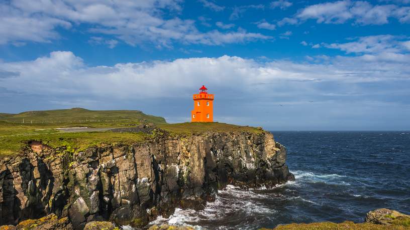 Vuurtoren op Grimsey