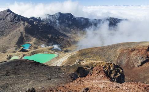 Emerald Lakes - Tongariro National Park