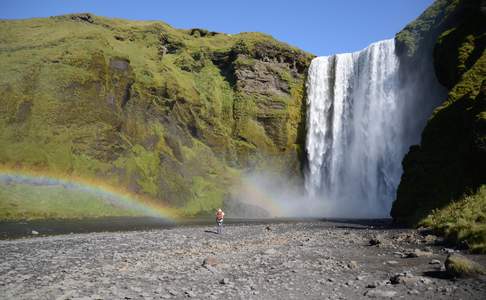 Skogafoss waterval