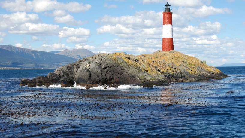 Les Eclaireurs Lighthouse in het Beagle kanaal