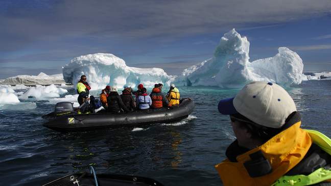 Iceberg Graveyard, Antarctica