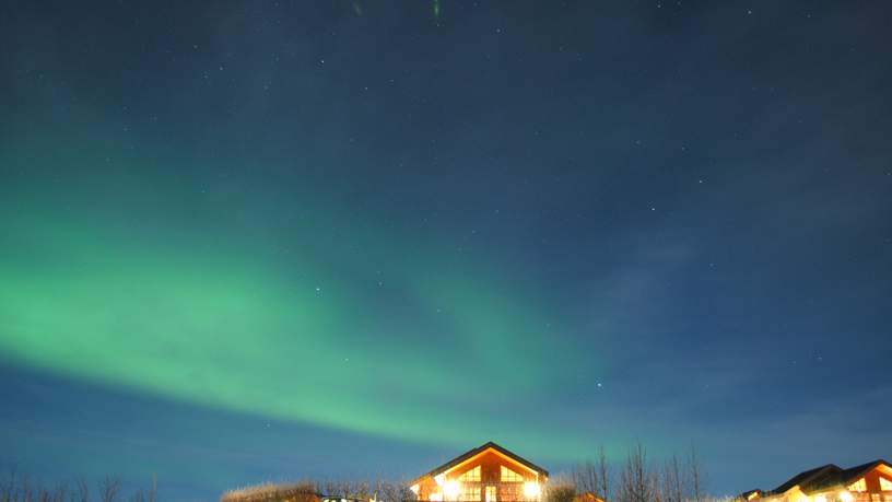 Met geluk zie je het Noorderlicht in IJsland