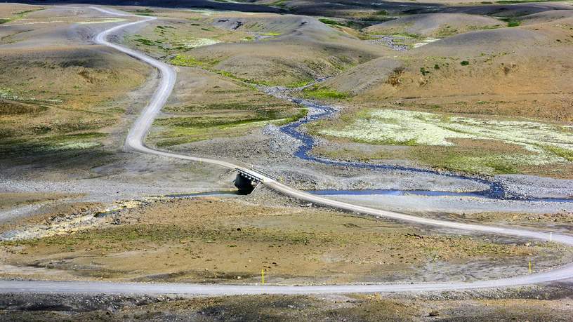 Op weg naar het binnenland (foto: Erie Munsters)