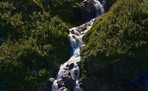 Waterval in Tracy Arm Fjord
