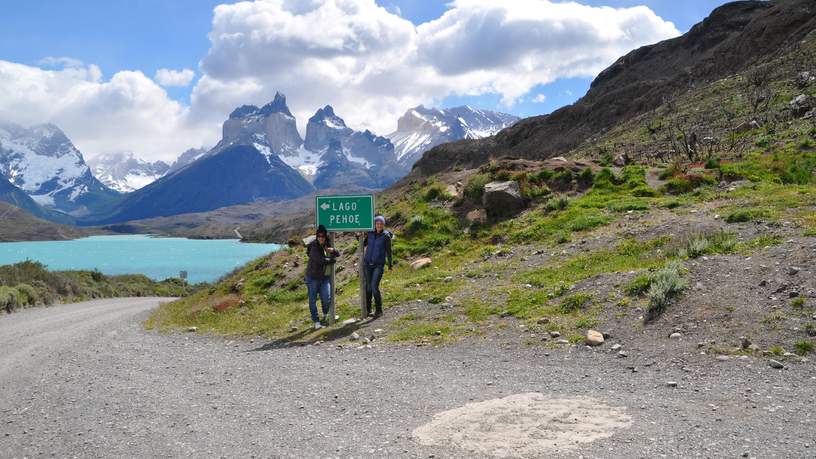 Lake Pehoé in Torres del Paine