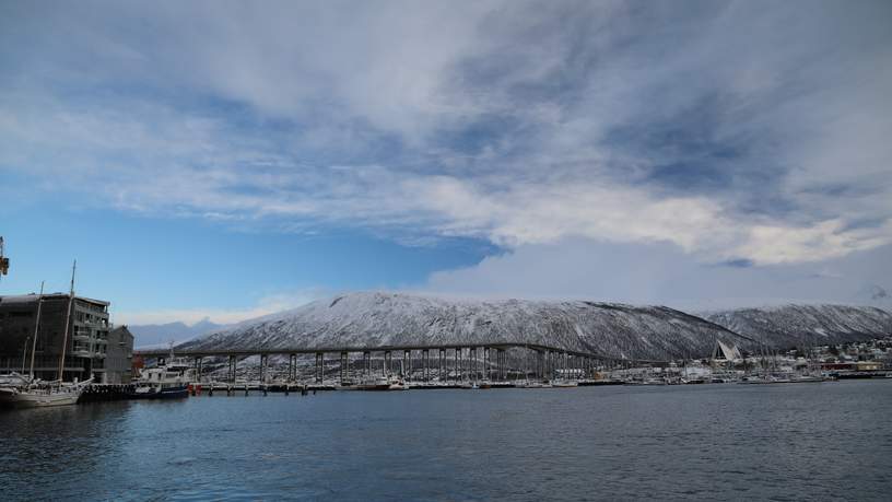 Tromsø vanaf het water