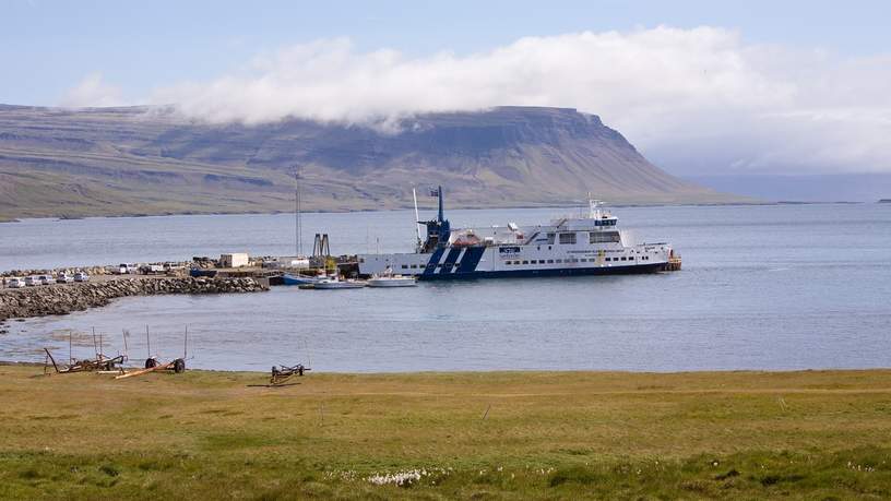 Ferry naar de Westfjorden