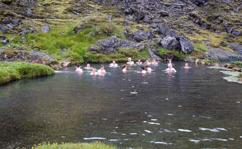 Warme beek, Landmannalaugar