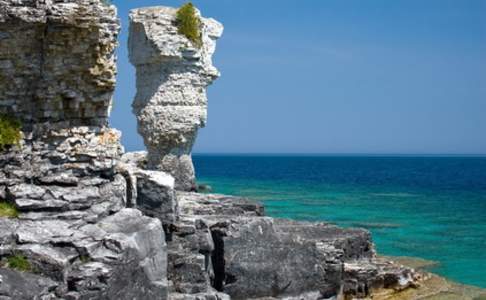 Flower Pot Rock, Bruce Peninsula