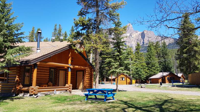 Typische Askja accommodatie in de Rockies