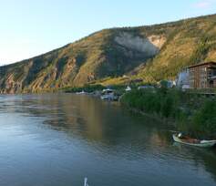 Yukon River bij Dawson City