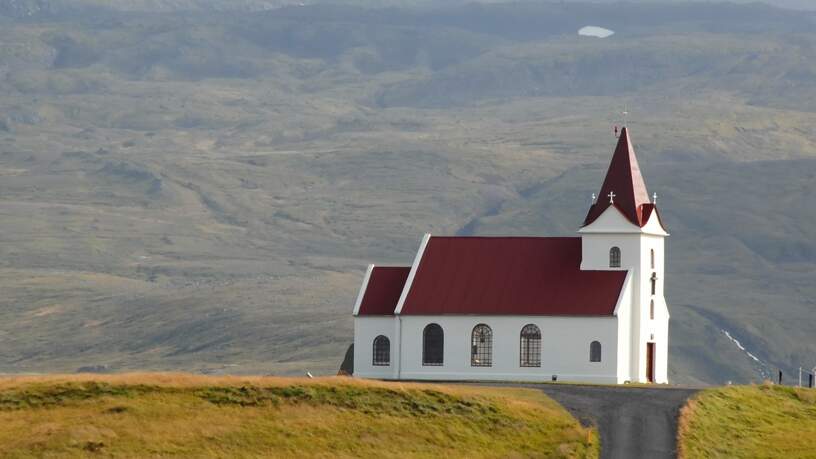 Kerk bij Vík